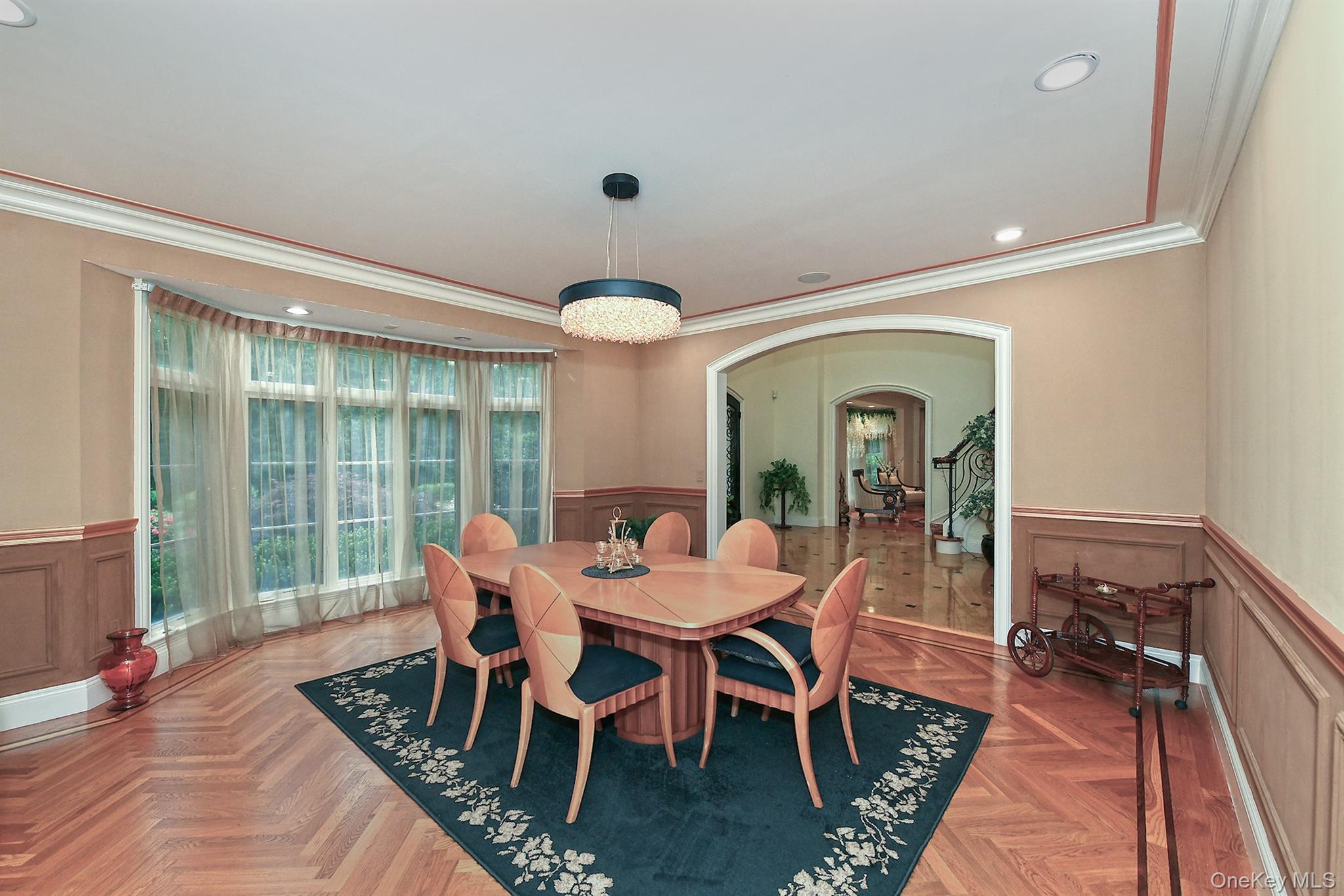 14 Norgate Road Glen Head, NY 11545 - Photo 12 of 44 a view of a dining room with furniture window and wooden floor