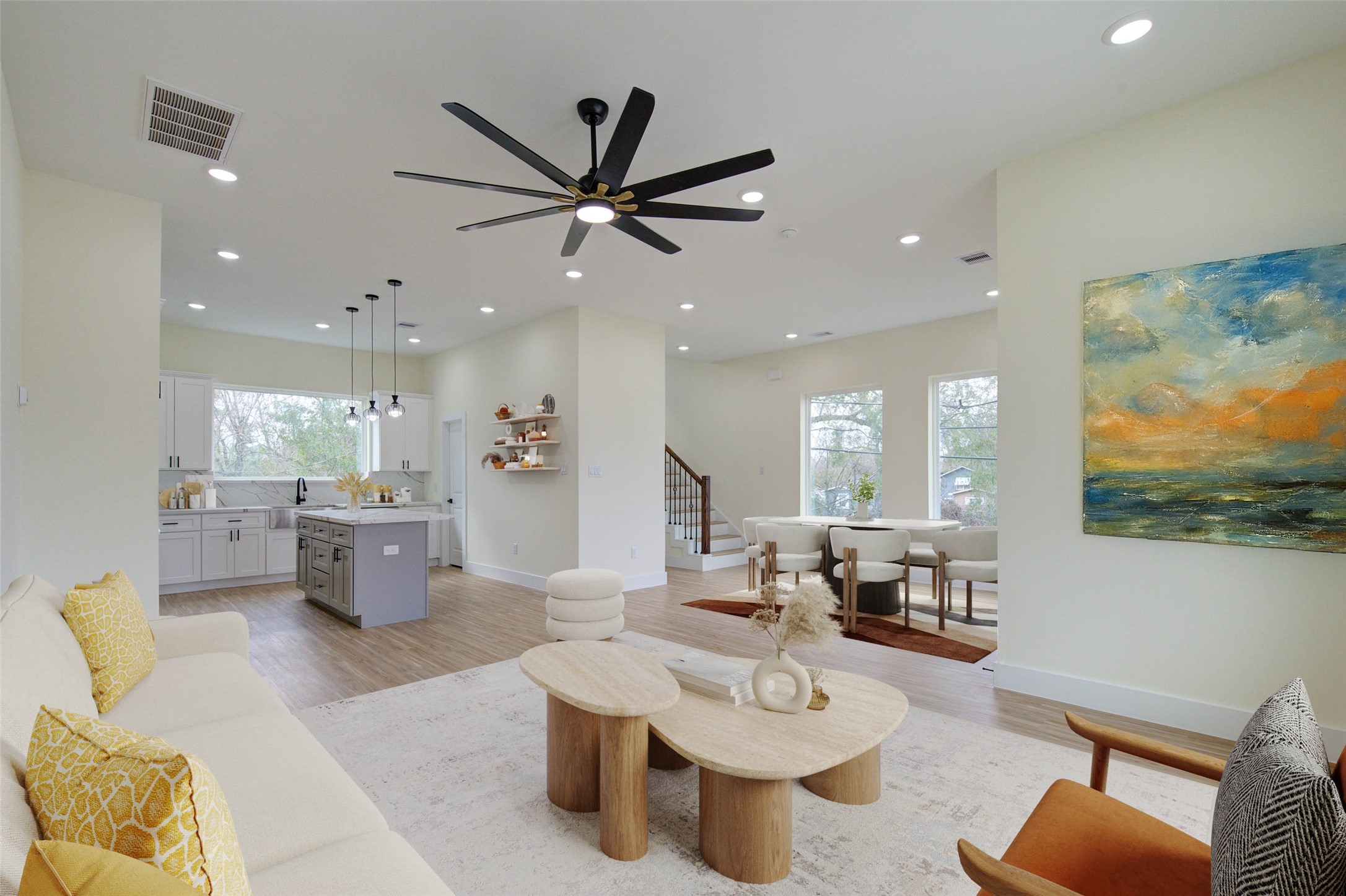 4308 Alice Street Houston, TX 77021 - Photo 15 of 25 a living room with furniture and a large window