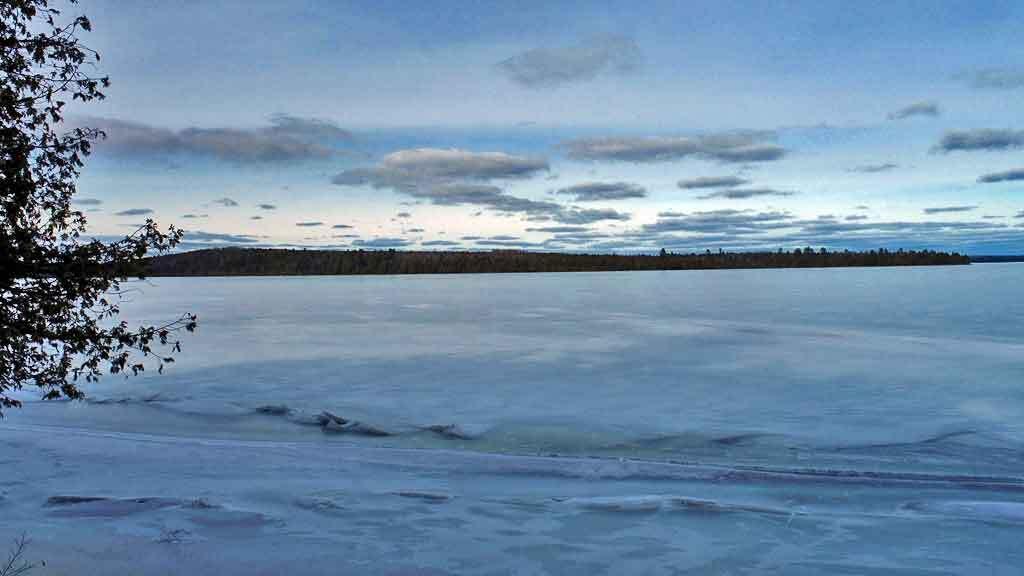 803 Chadwick Pt Road Weston, ME 04424 - Photo 101 of 116 lakefront-east-grand-winter