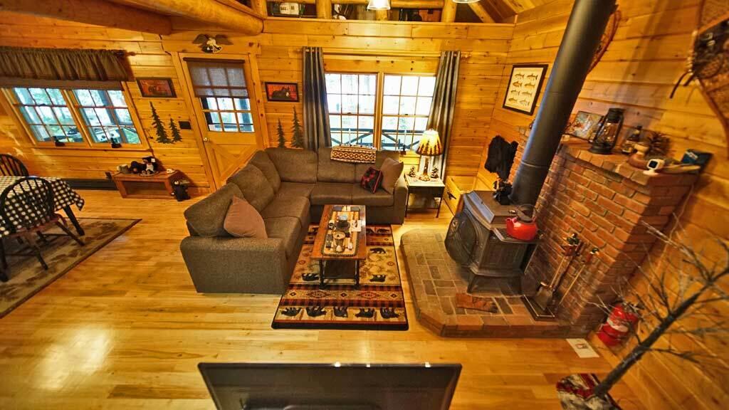 803 Chadwick Pt Road Weston, ME 04424 - Photo 111 of 116 living-rm-me-lake-log-home