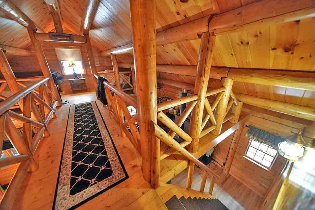 803 Chadwick Pt Road Weston, ME 04424 - Photo 45 of 116 balcony-cathedral-upstairs