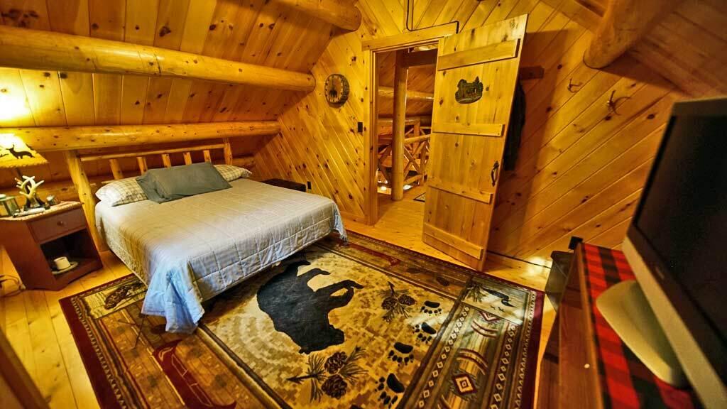 803 Chadwick Pt Road Weston, ME 04424 - Photo 46 of 116 loft-bedroom-2-lake-log-hom