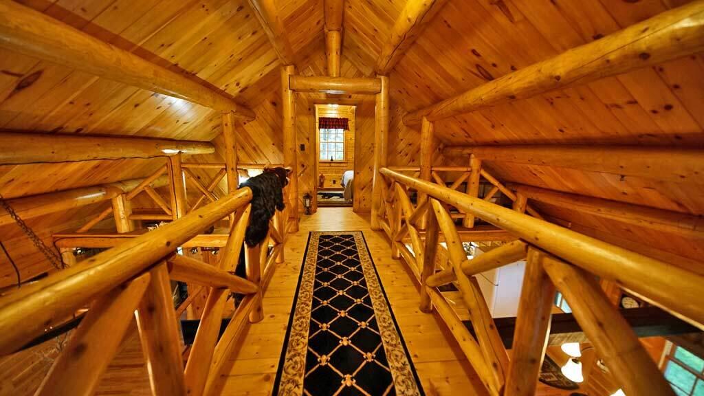 803 Chadwick Pt Road Weston, ME 04424 - Photo 51 of 116 catwalk-me-log-home