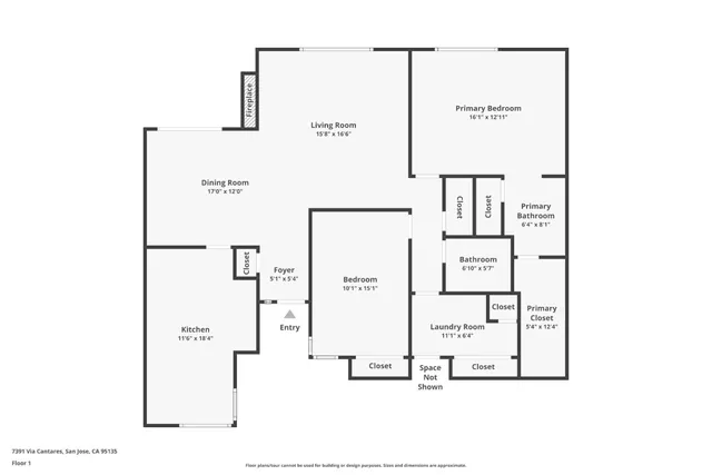 $647,000 | 7391 Vía Cantares, San Jose, CA 95135