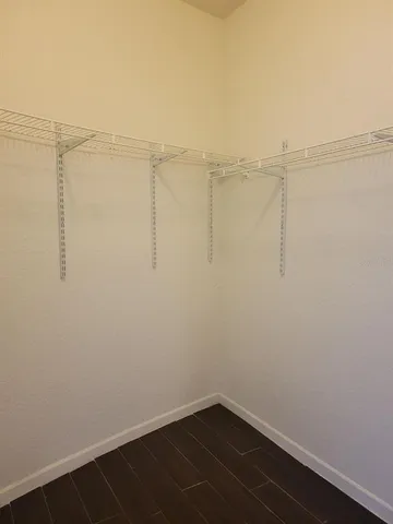 wooden floor in an empty room