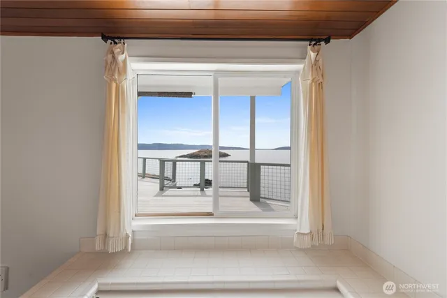 a view of front door