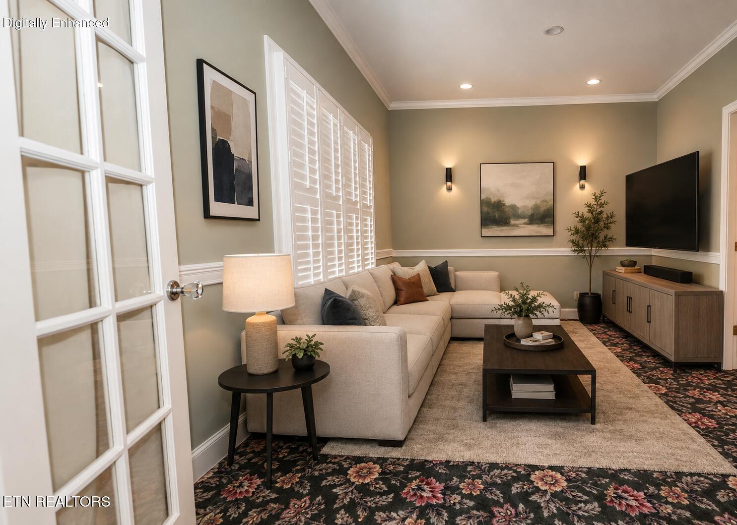 136 Baypath Drive Oak Ridge, TN 37830 - Photo 21 of 57 136 Virtual TV Room