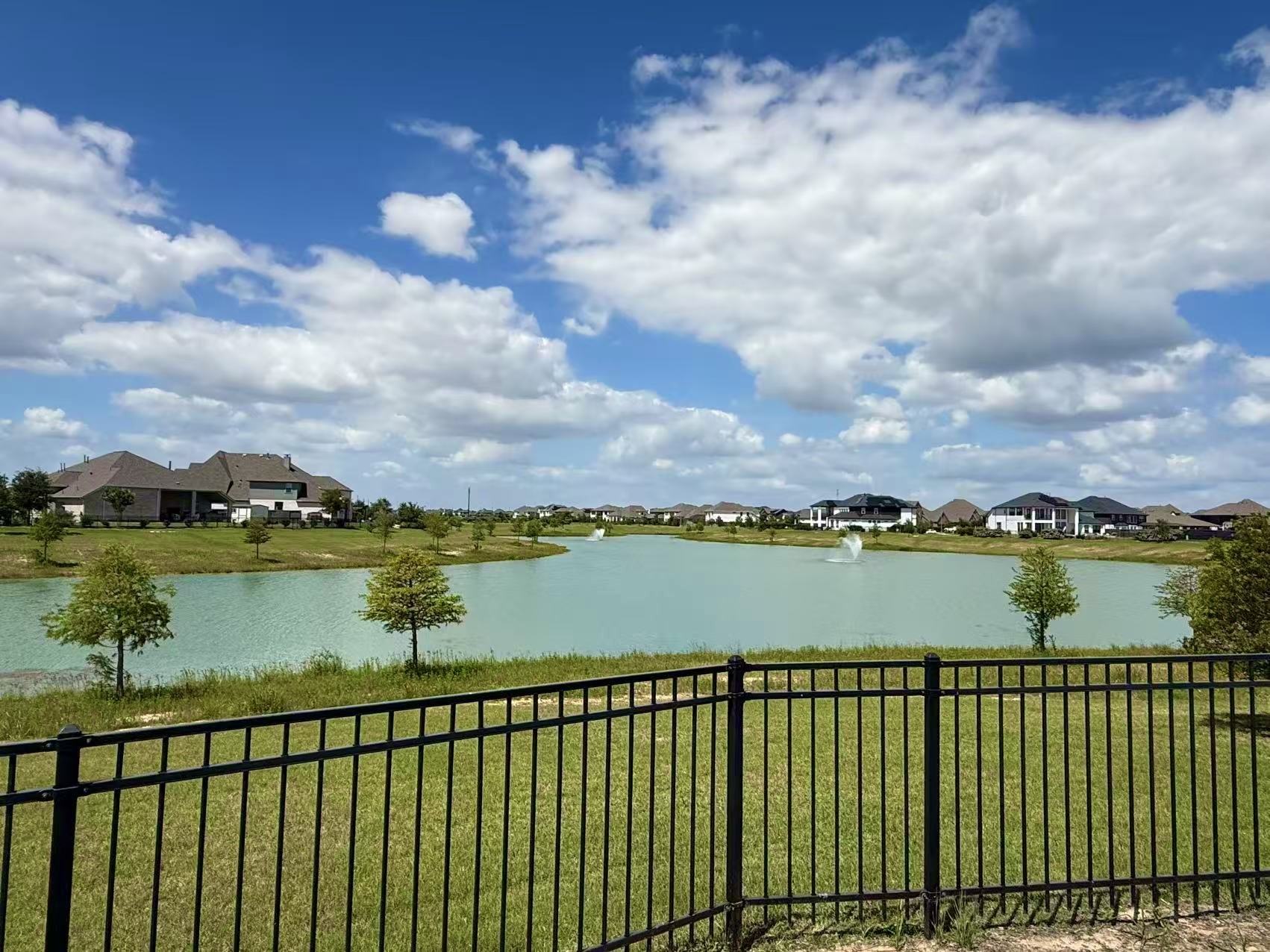 29806 Cherry Vine Road Katy, TX 77494 - Photo 30 of 30 a view of lake from a balcony