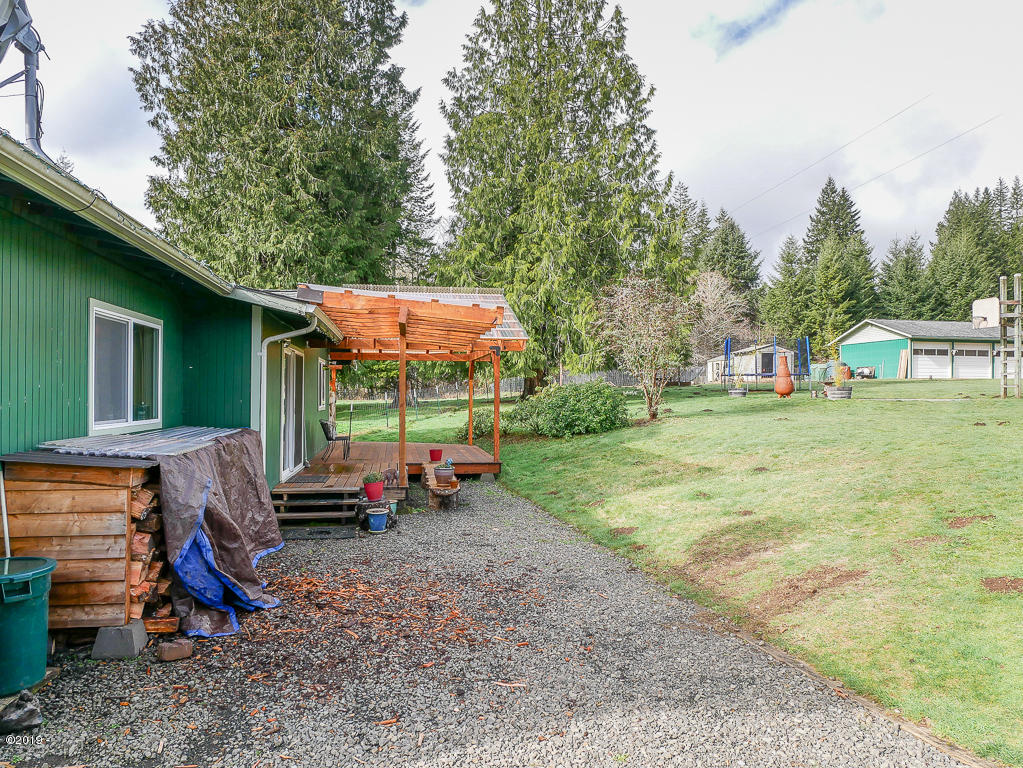 4109 Logsden Road Siletz, OR 97380 - Photo 26 of 40 Newly covered deck