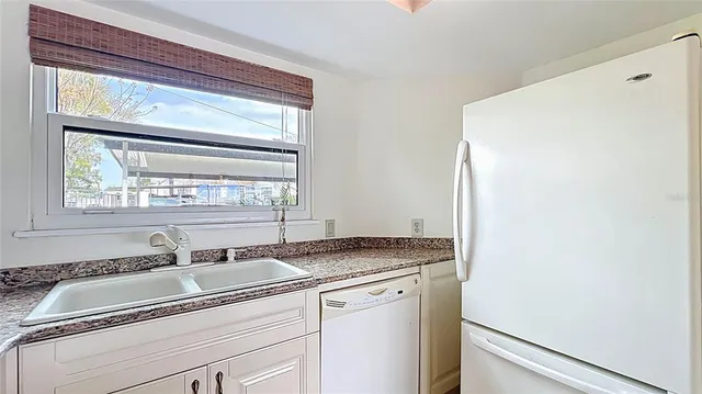 a view of a kitchen with a stove