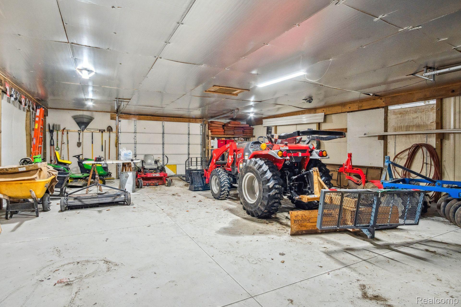 2718 Sexton Road Howell, MI 48843 - Photo 28 of 30 Barn interior with newly poured slab
