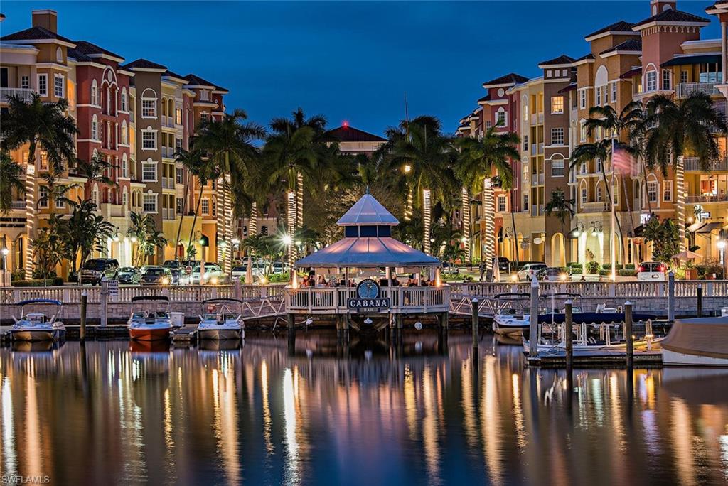 401 Bayfront Place, Unit 3208 Naples, FL 34102 - Photo 26 of 26 a view of swimming pool with outdoor seating and water view
