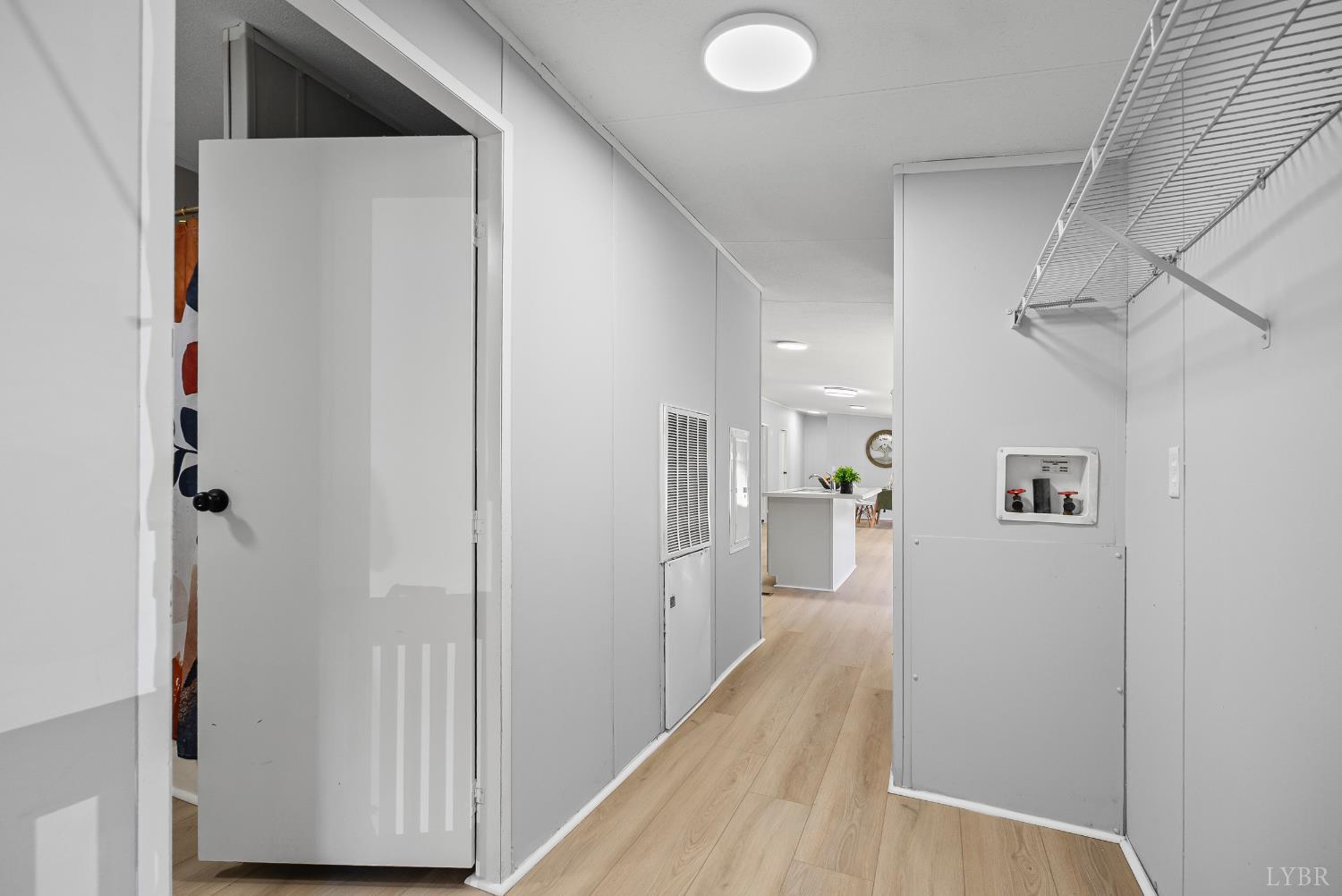 509 Oak Hill Road Prospect, VA 23960 - Photo 15 of 41 a view of a hallway with wooden floor and closet