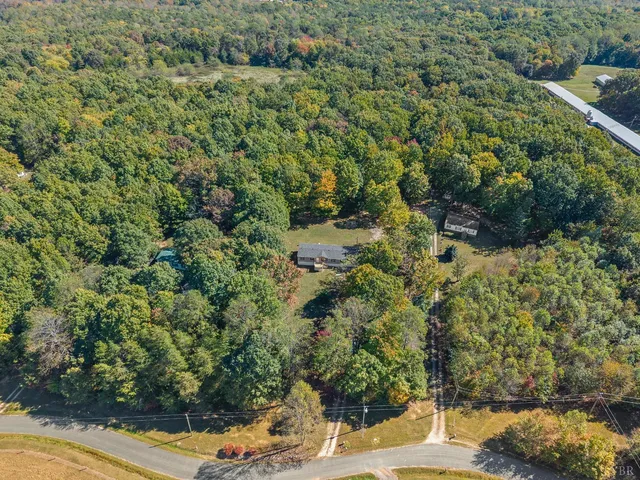 a view of a lake with a tree