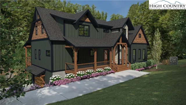 a front view of a house with yard