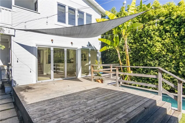 a view of deck with patio