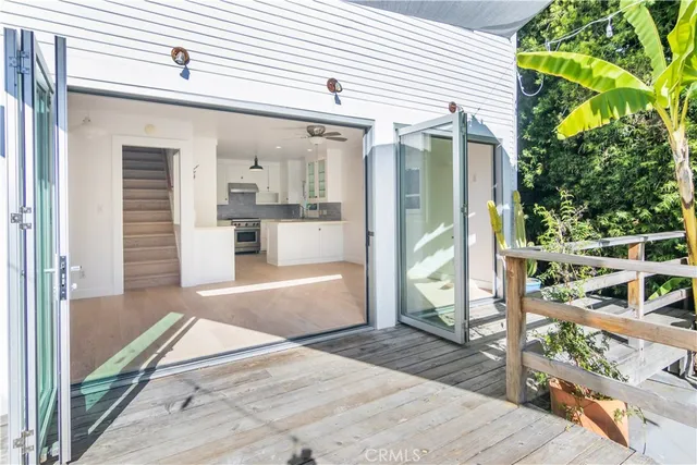 a view of living room and entryway