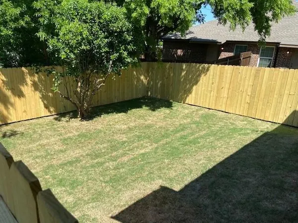 a view of back yard