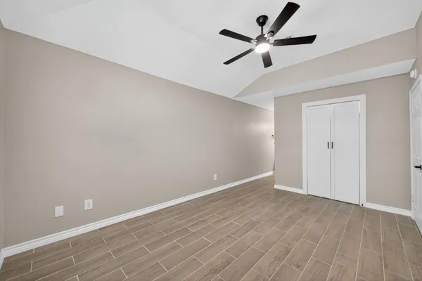 wooden floor in an empty room