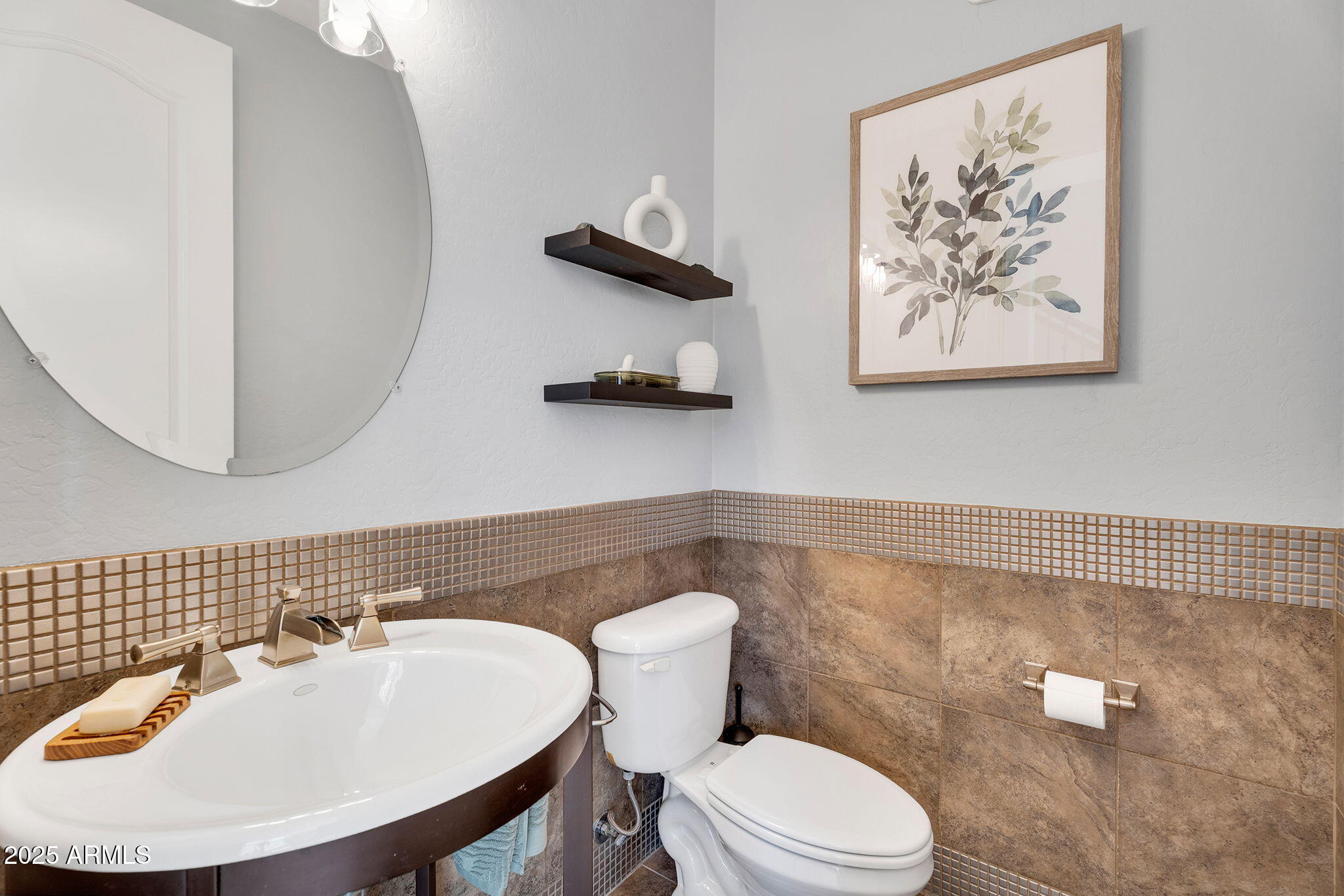 2446 East Roma Avenue Phoenix, AZ 85016 - Photo 18 of 37 Updated Powder Bathroom