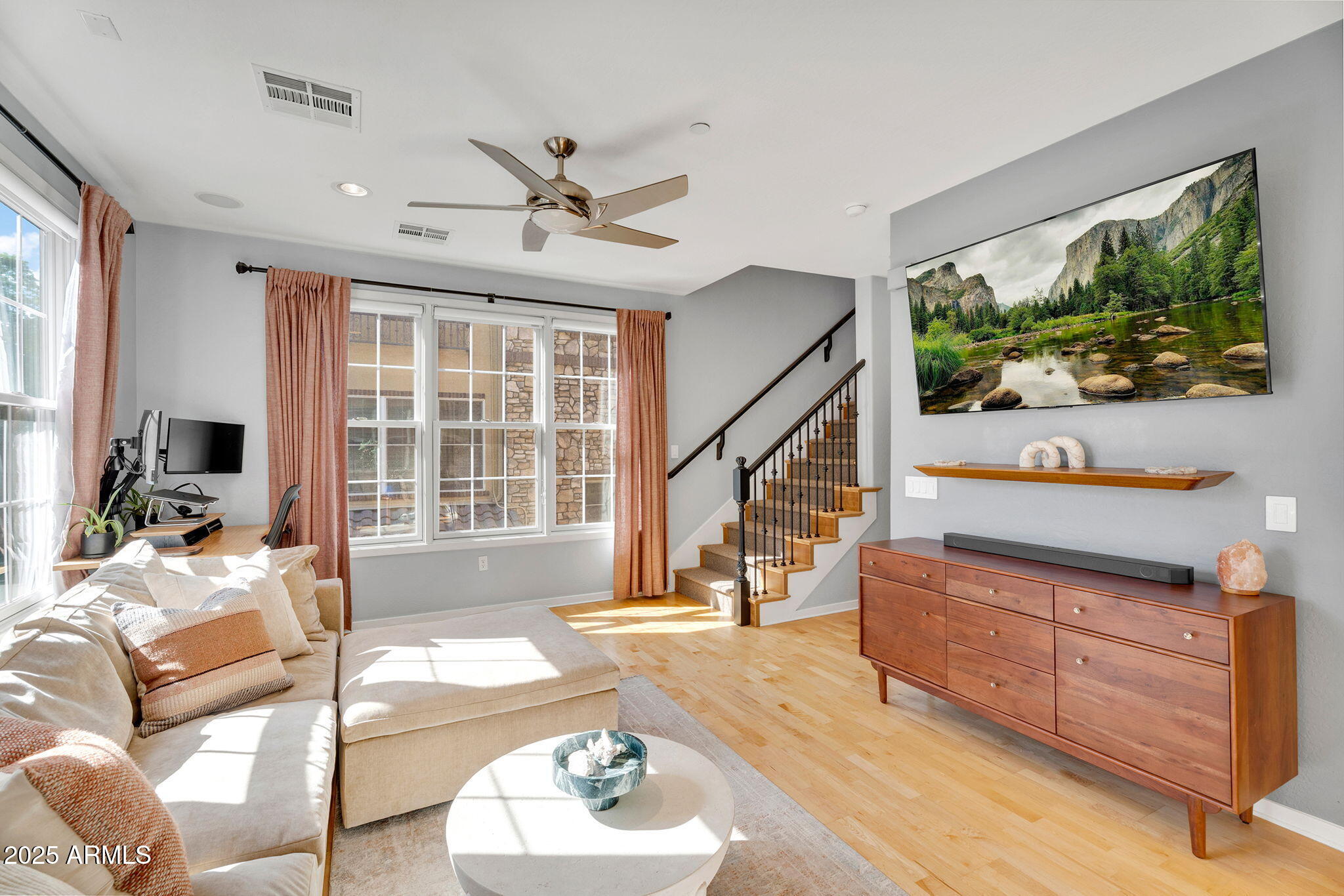 2446 East Roma Avenue Phoenix, AZ 85016 - Photo 8 of 37 Open Living to Kitchen View