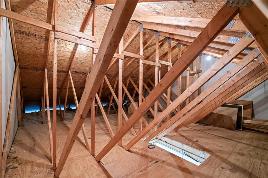 36 Castle View Drive McKees Rocks, PA 15136 - Photo 23 of 28 Flooring and lighting in the atttic
