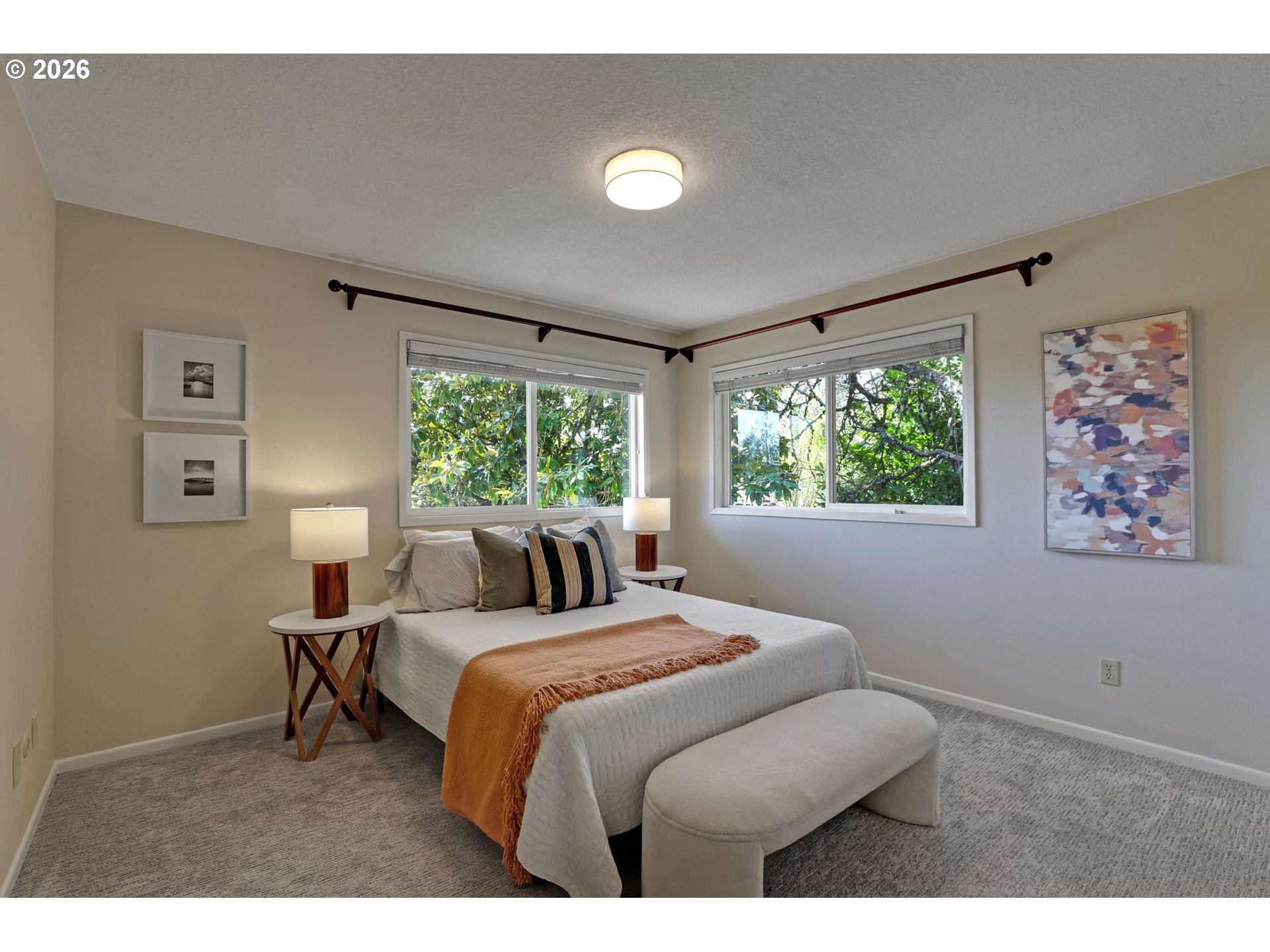 7021 Southwest Canyon Lane Portland, OR 97225 - Photo 14 of 25 a bedroom with a bed and a window