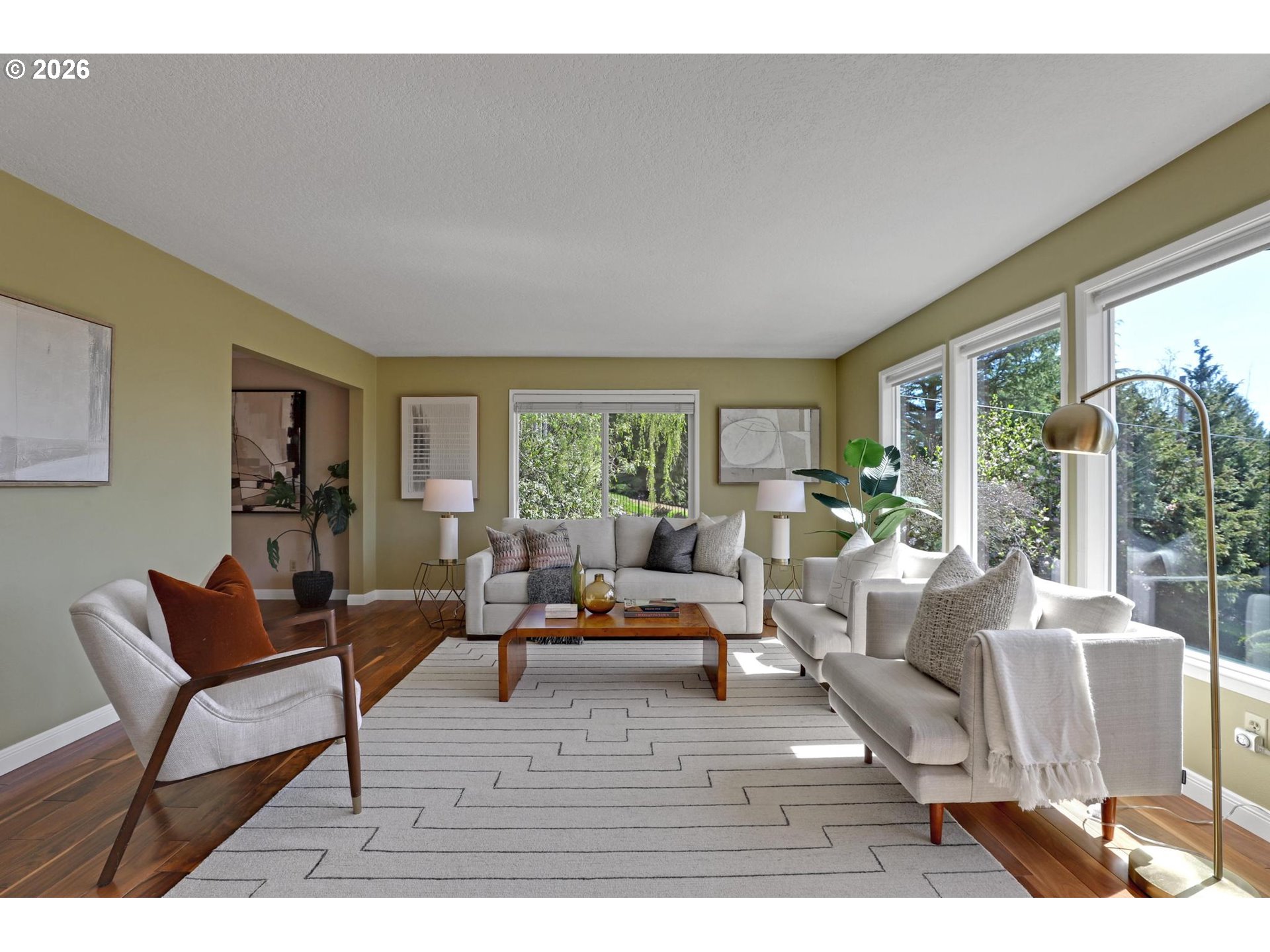 7021 Southwest Canyon Lane Portland, OR 97225 - Photo 4 of 25 a living room with furniture and a large window