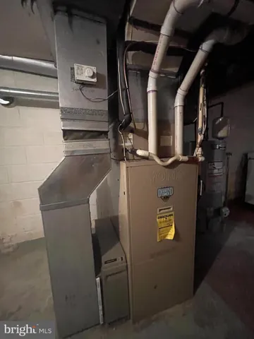 a view of storage and utility room