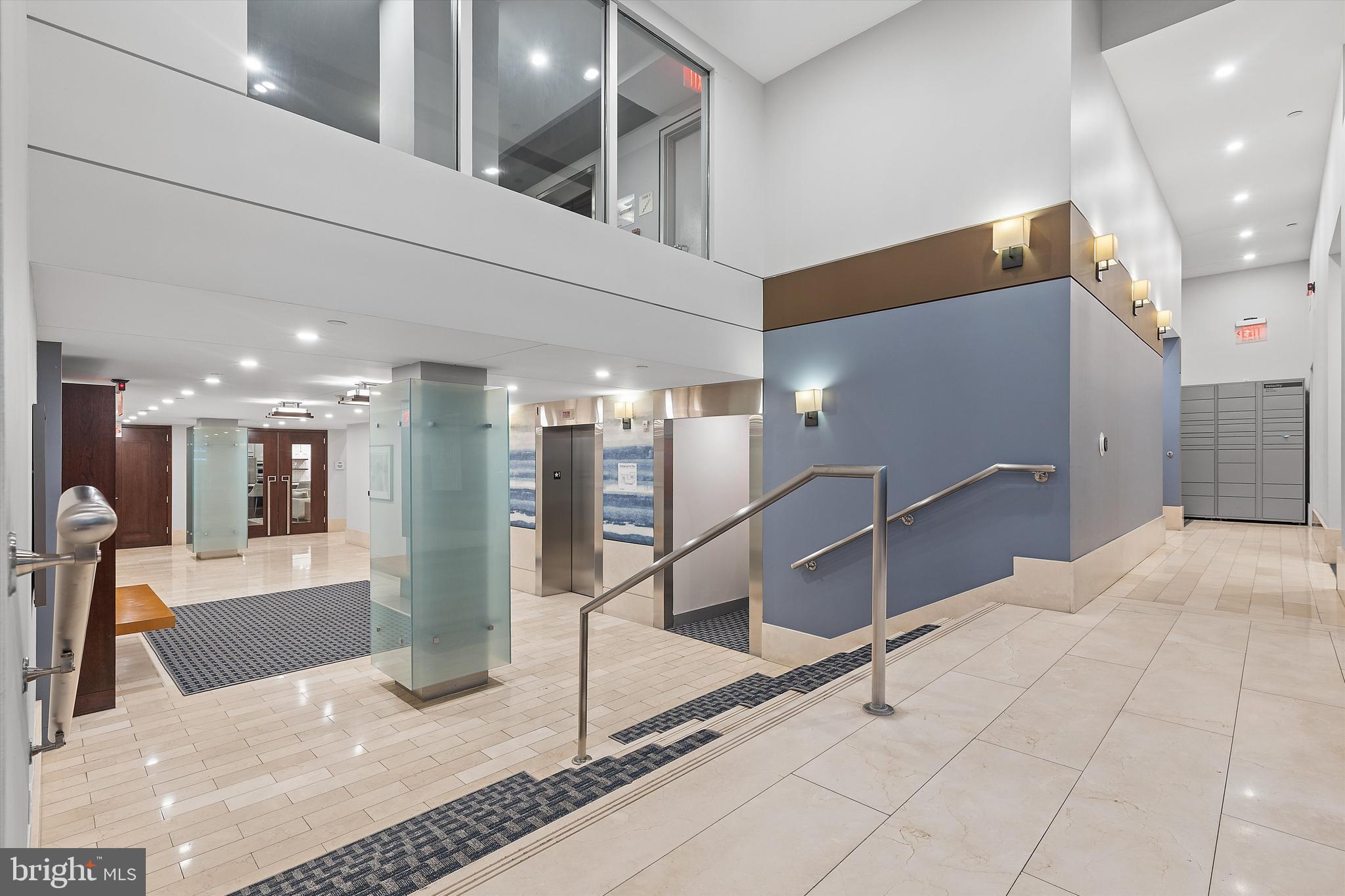 1025 First Street Southeast, Unit 1114 Washington, DC 20003 - Photo 22 of 23 a view of a hall with living room