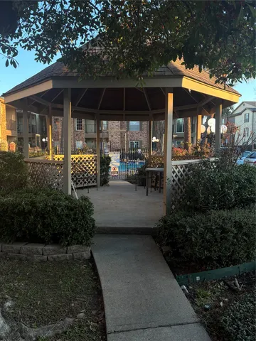 a view of a house with sitting area