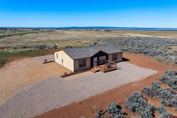 an aerial view of a ocean beach