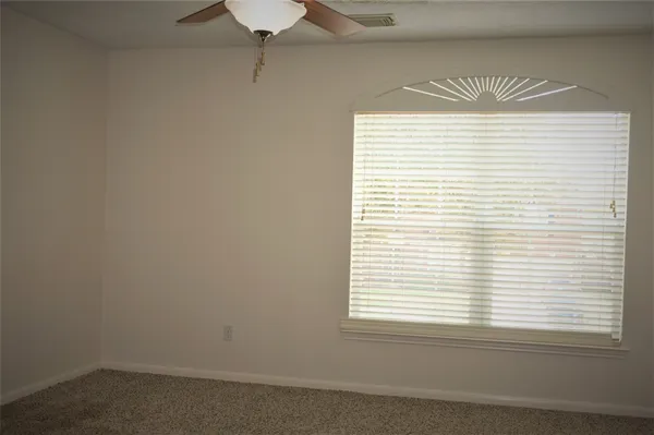 a bathroom with a window