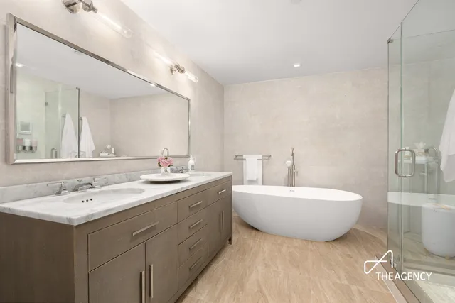 a view of hallway with furniture