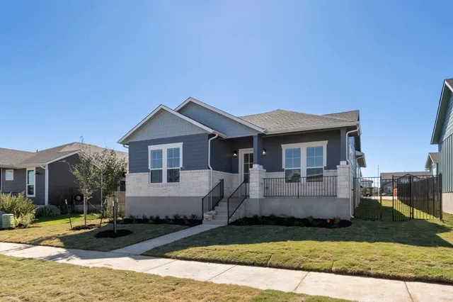 a view of a house with a patio