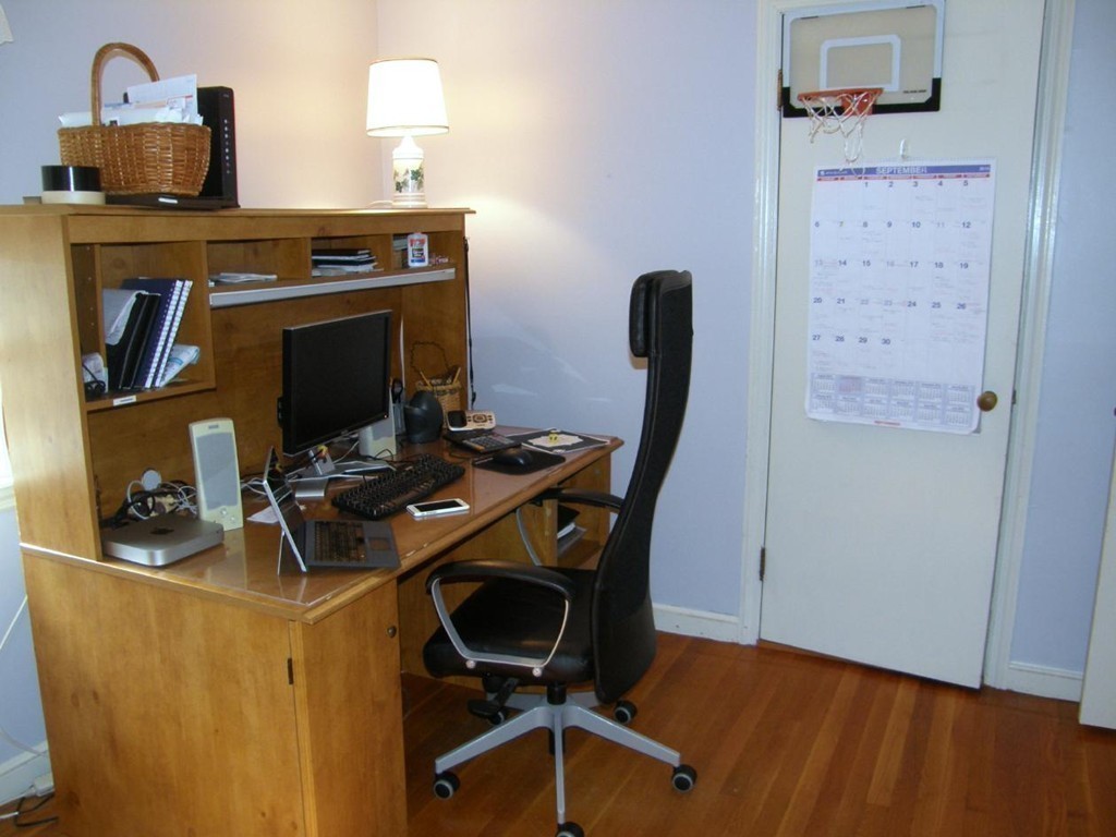 6 Kingsbury Road Canton, MA 02021 - Photo 19 of 26 a view of workspace with wooden floor windows