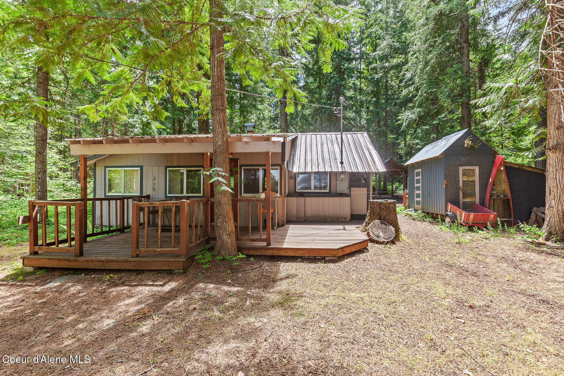 6877 West Lower Excelsior Beach Shore Rathdrum, ID 83858 - Photo 18 of 47 Exelsior Beach Cabin