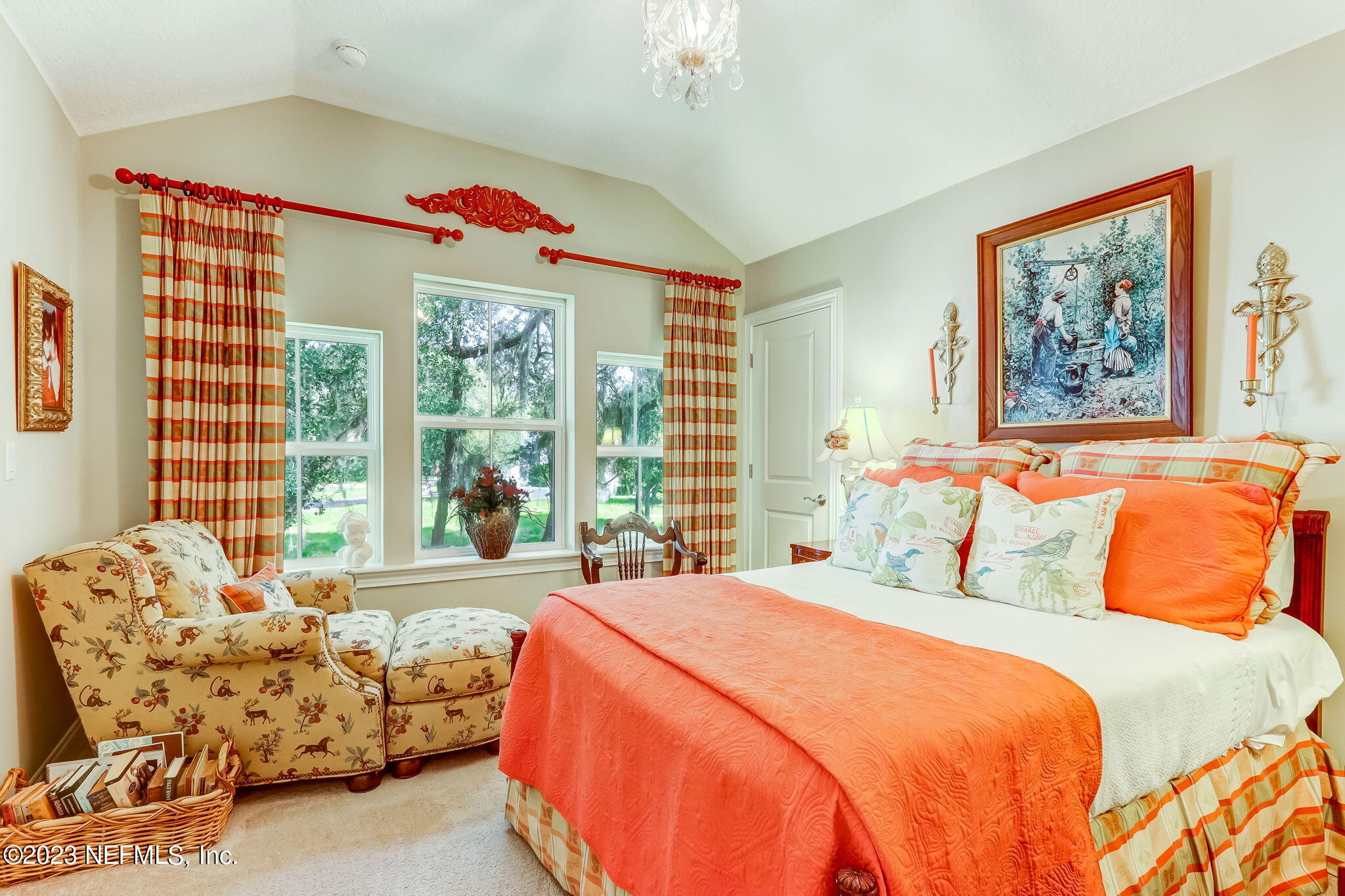 28951 Grandview Manor Yulee, FL 32097 - Photo 19 of 35 a bedroom with bed and a large window