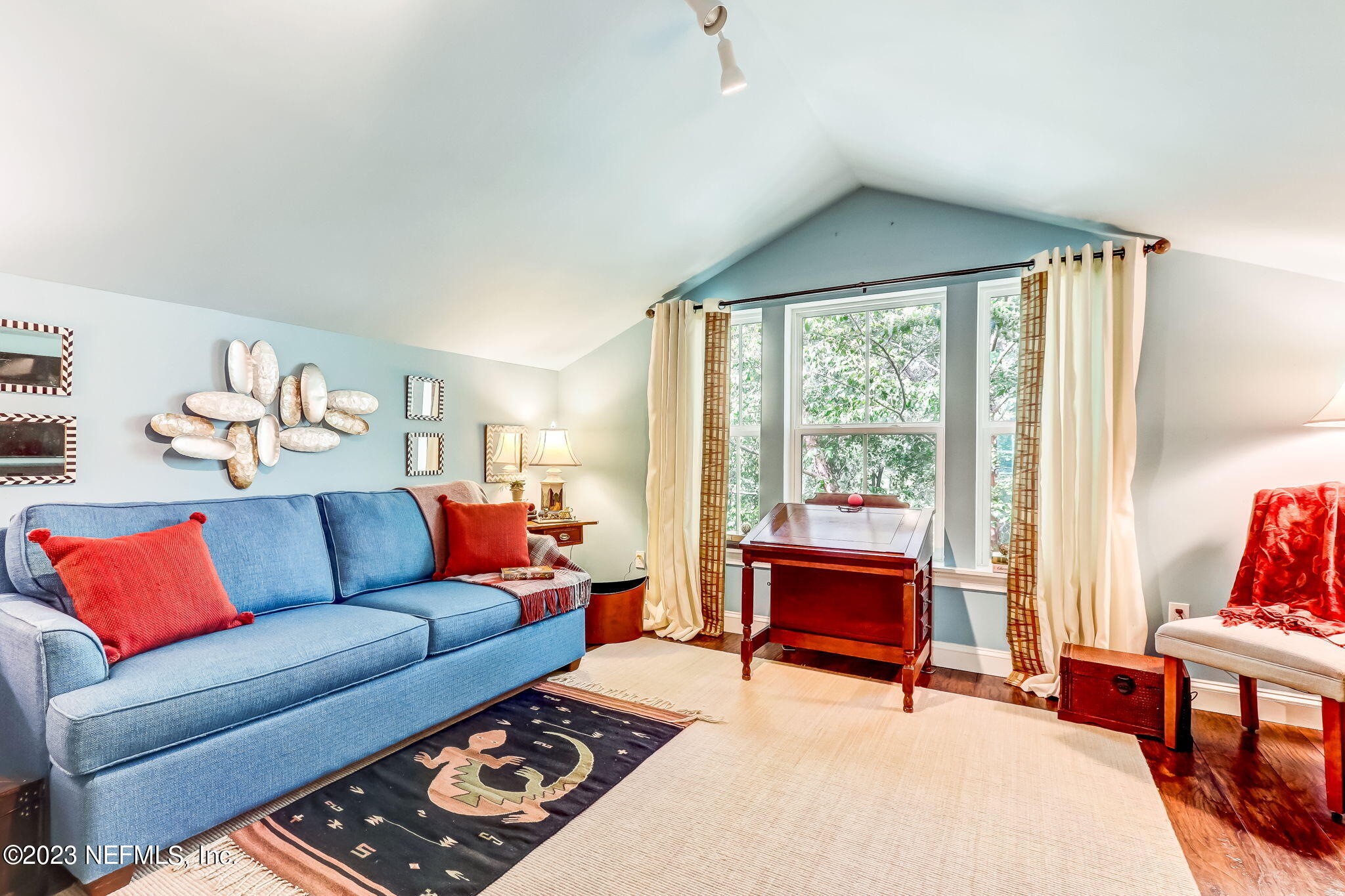 28951 Grandview Manor Yulee, FL 32097 - Photo 21 of 35 a bedroom with a bed and wooden floor