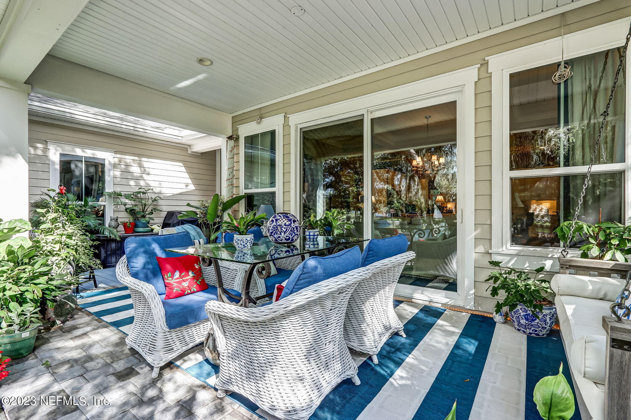 28951 Grandview Manor Yulee, FL 32097 - Photo 25 of 35 a outdoor living space with furniture and garden view
