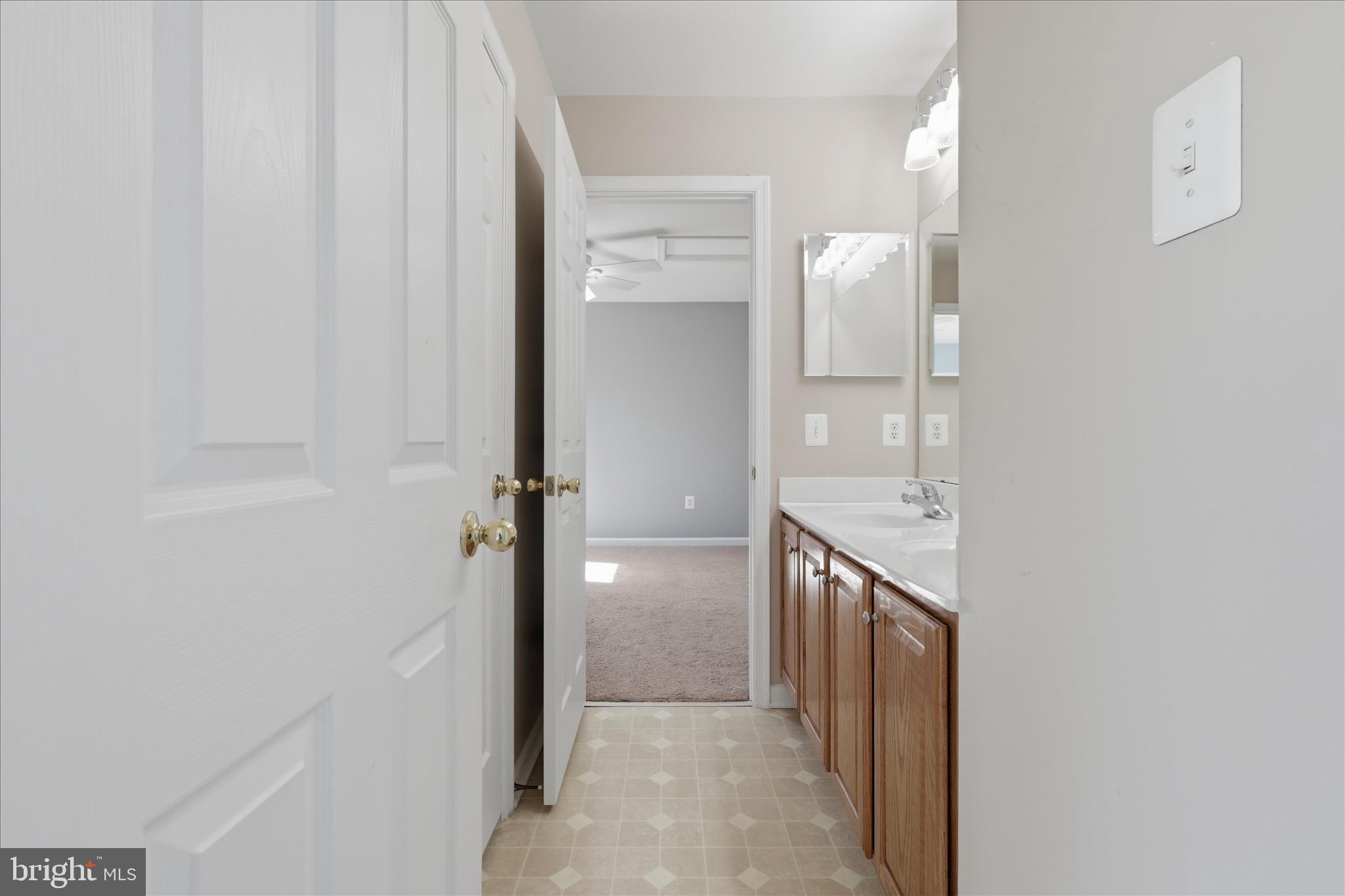 305 Tiger Way Boonsboro, MD 21713 - Photo 38 of 78 Jack-n-Jill Bathroom Between Bedroom 2 & Bedroom 3