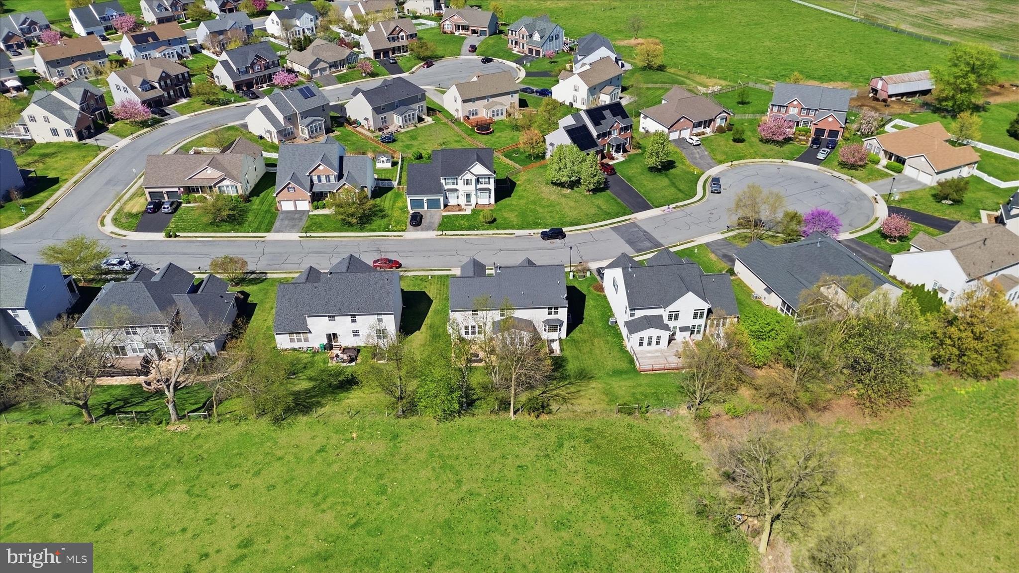 305 Tiger Way Boonsboro, MD 21713 - Photo 72 of 79 an aerial view of residential houses with outdoor space and street view