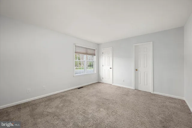 a view of hallway with window