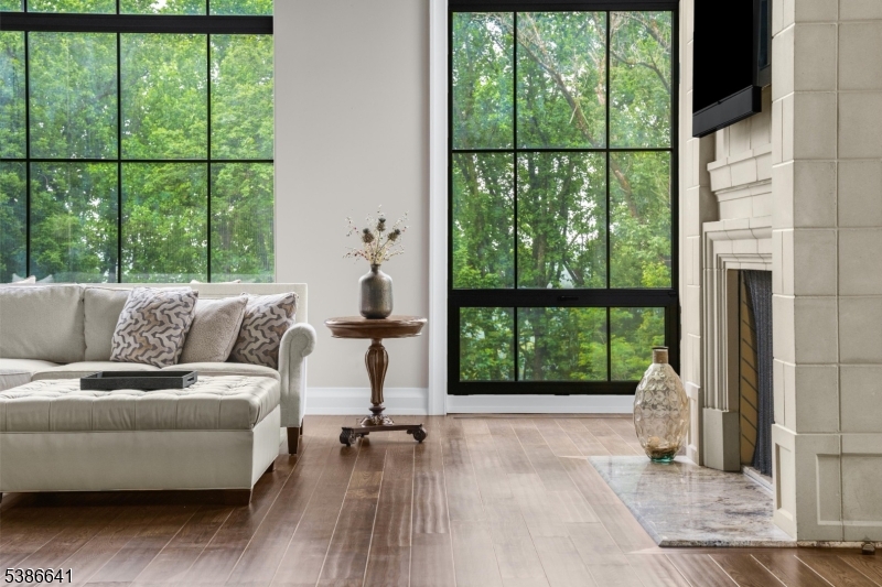 4 Mason Hill Road Warren, NJ 07059 - Photo 12 of 50 a living room with furniture and a large window