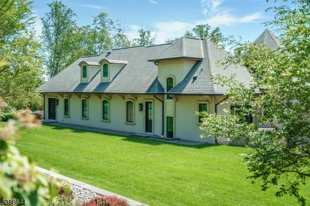a view of a back yard of the house