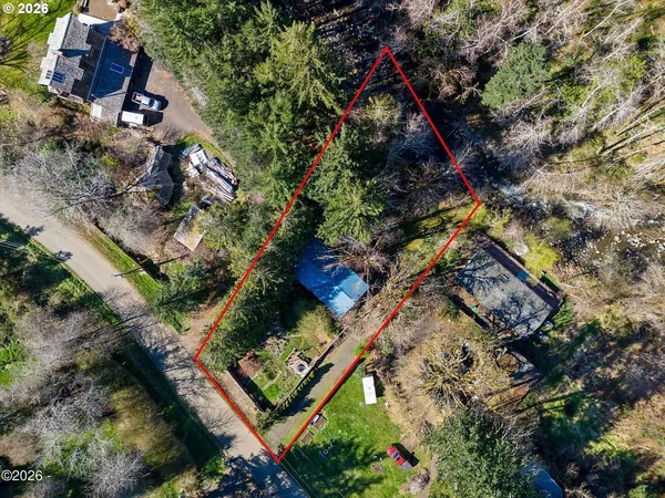 a view of a and covered with mountains