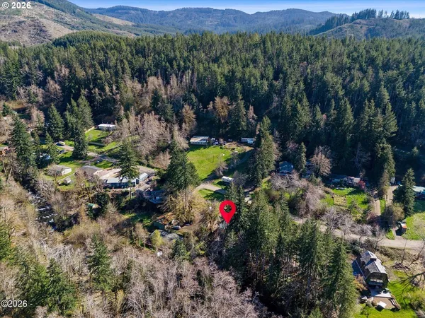 a view of a house with a street