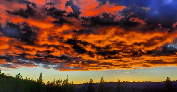 a view of an ocean and beach