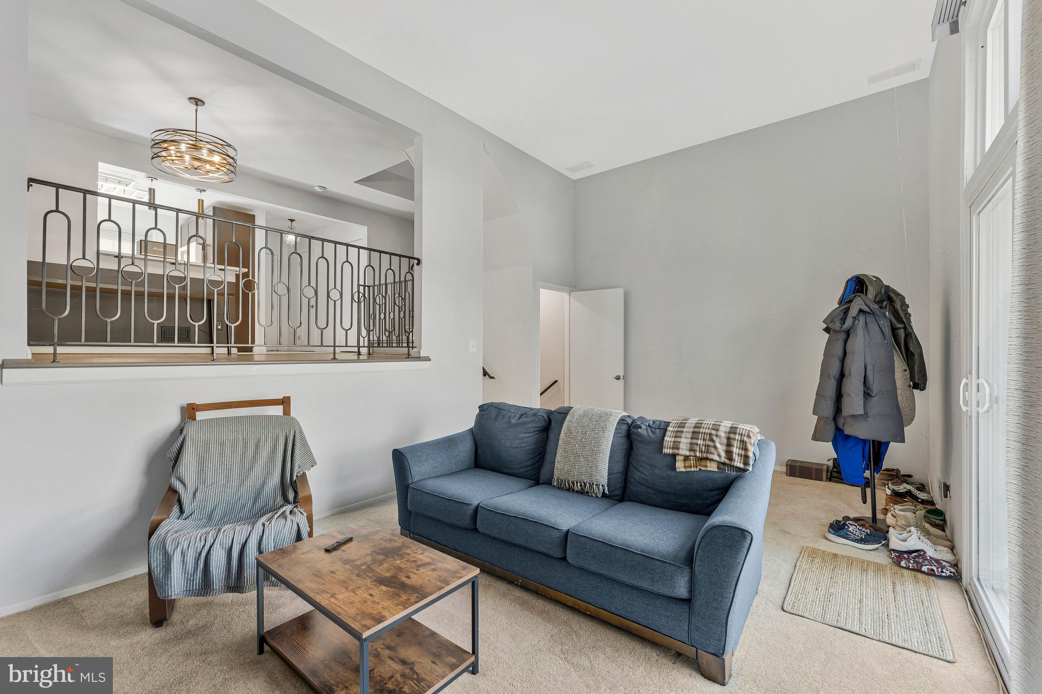 11852 St Trinians Court Reston, VA 20191 - Photo 13 of 48 Living room w/ overlook from dining room