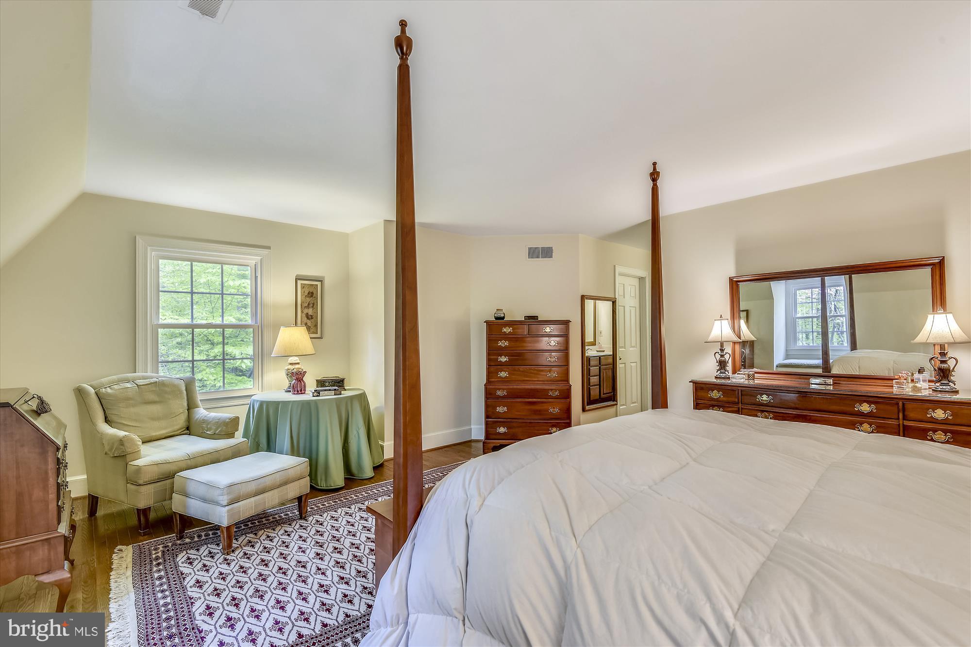 11615 Springtime Lane Fairfax Station, VA 22039 - Photo 24 of 38 a bedroom with furniture and a wooden floor